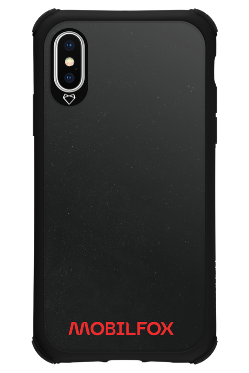 Black and Red Fox - Apple iPhone X