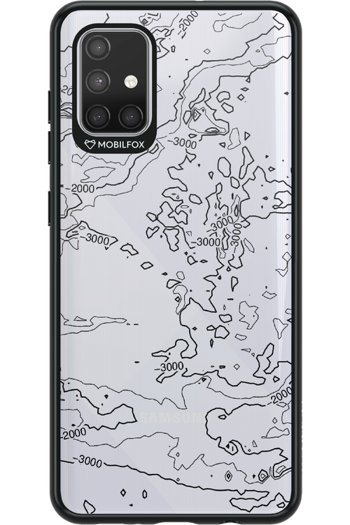 Contour Map - Samsung Galaxy A71