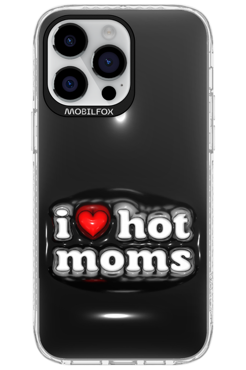 I love hot moms puffer - Apple iPhone 14 Pro Max