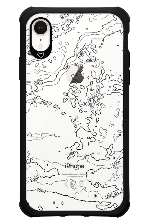 Contour Map - Apple iPhone XR