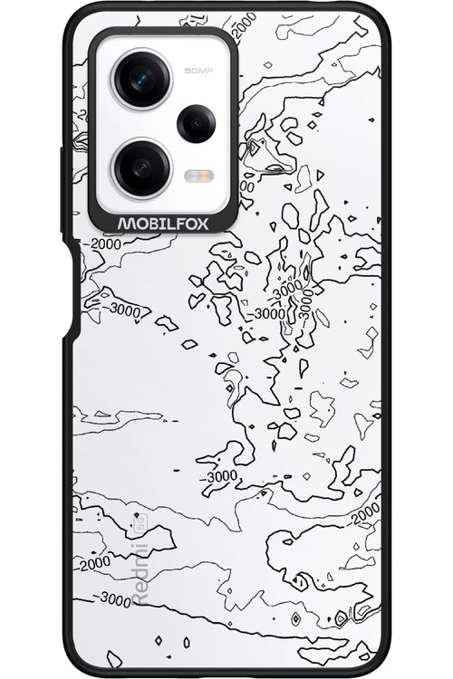 Contour Map - Xiaomi Redmi Note 12 Pro 5G