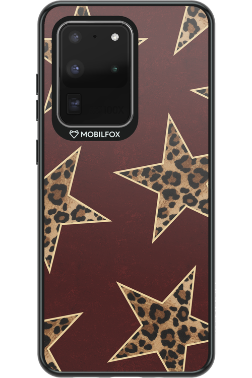 Wild Stars Burgundy - Samsung Galaxy S20 Ultra 5G