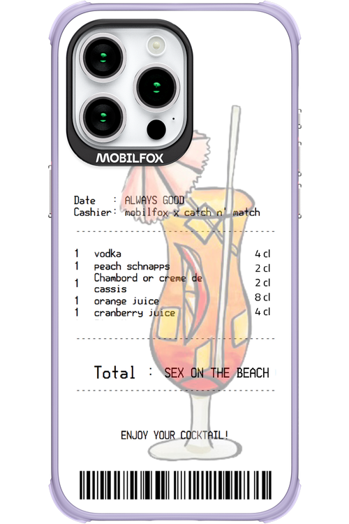 sex on the beach cocktail - Apple iPhone 15 Pro Max
