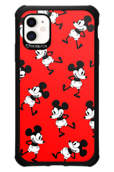 Iconic Mouse (red pattern) - Apple iPhone 11