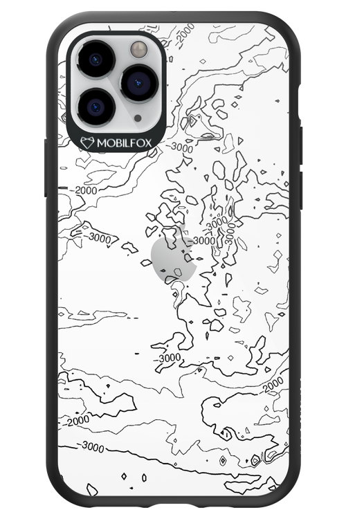 Contour Map - Apple iPhone 11 Pro