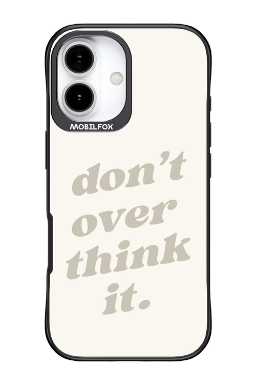 No OverThink - Apple iPhone 17