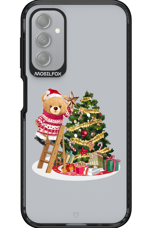 Christmas Bear (Transparent) - Samsung Galaxy A14