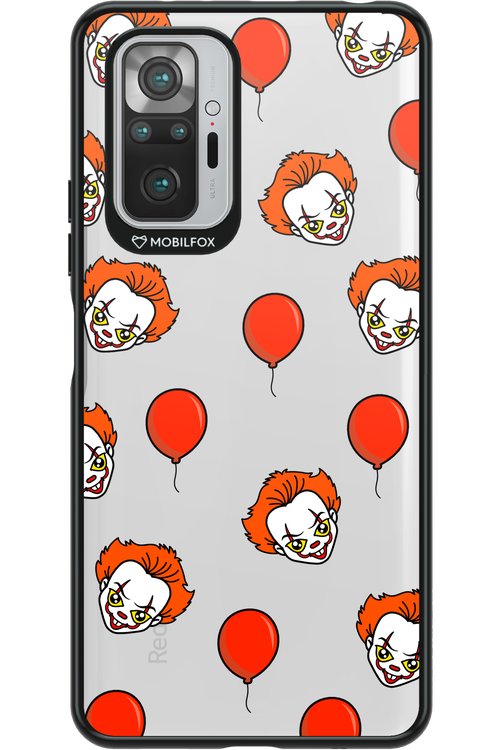 Mystery Clown (Transparent) - Xiaomi Redmi Note 10 Pro