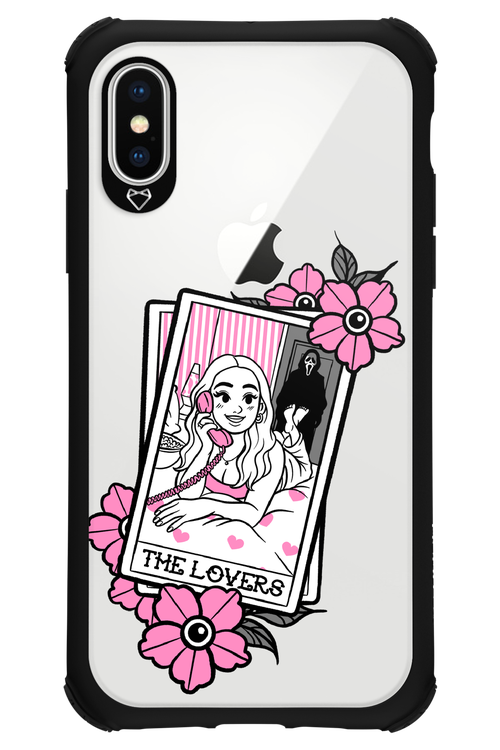 The Spooky Lovers (Transparent) - Apple iPhone X