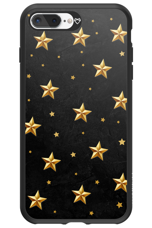 Golden Stars - Apple iPhone 8 Plus
