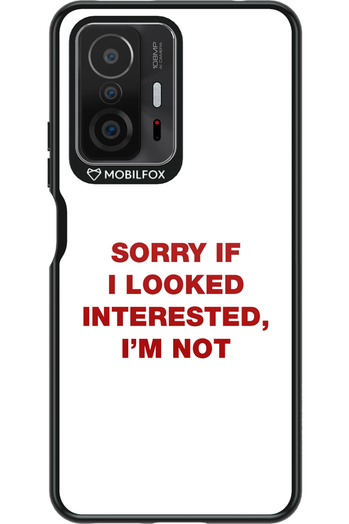 I'm not - Xiaomi Mi 11T Pro