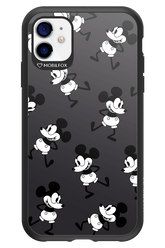 Iconic Mouse (antracite pattern) - Apple iPhone 11