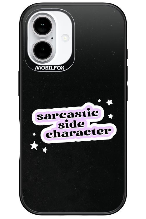 Sarcastic Black - Apple iPhone 16