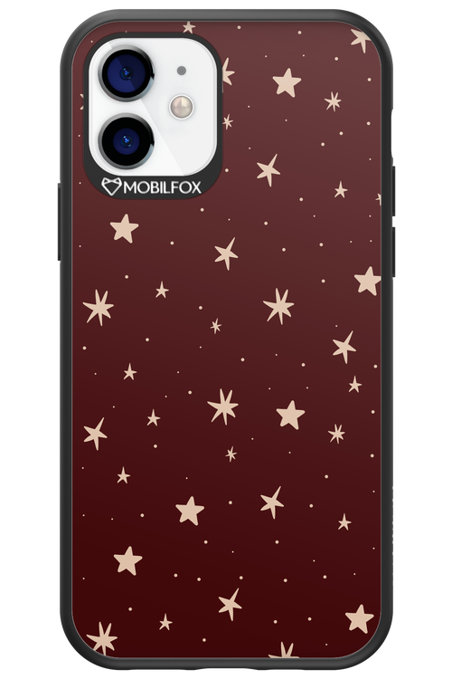 Burgundy Stars - Apple iPhone 12