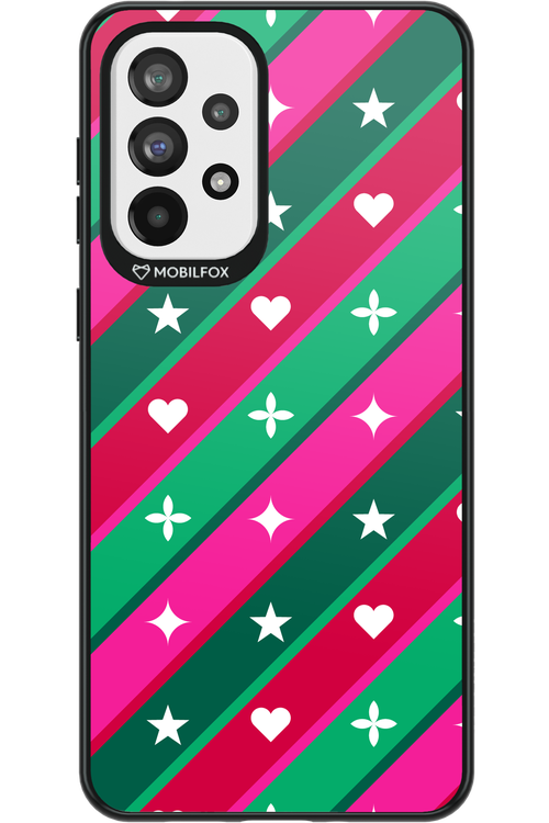 Christmas Stripes - Samsung Galaxy A73