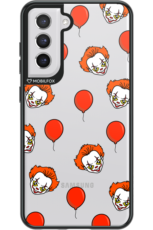 Mystery Clown (Transparent) - Samsung Galaxy S21 FE