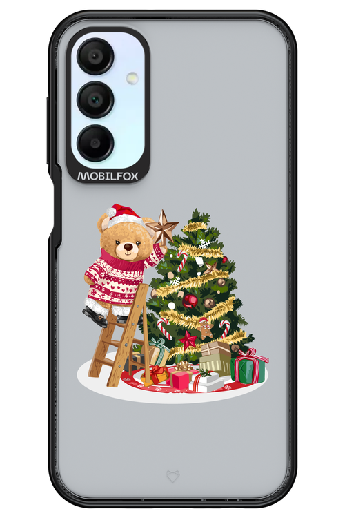 Christmas Bear (Transparent) - Samsung Galaxy A15