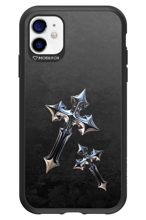 Chrome Crosses - Apple iPhone 11