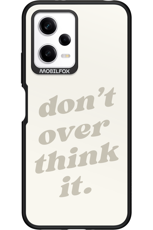 No OverThink - Xiaomi Redmi Note 12 5G