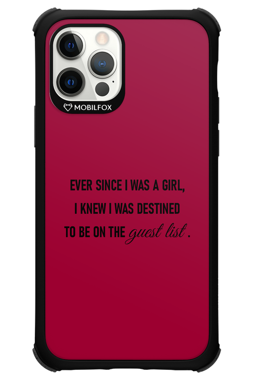 Guest List - Apple iPhone 12 Pro