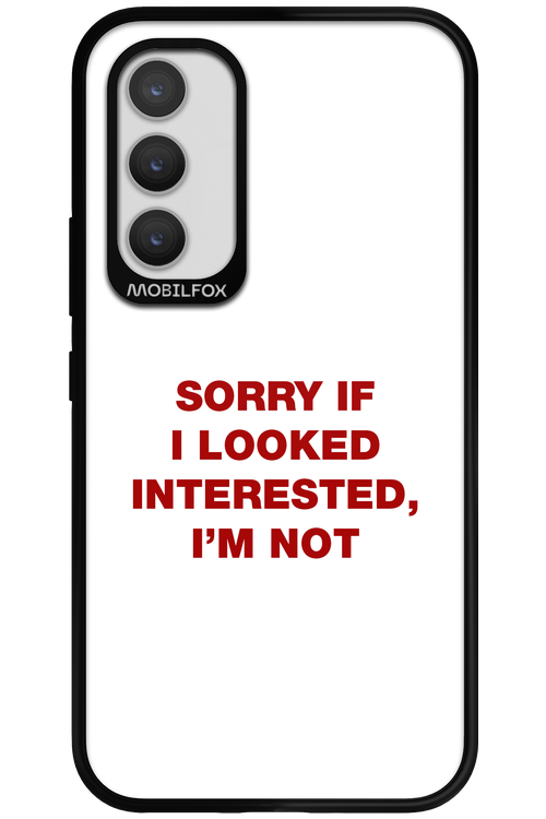 I'm not - Samsung Galaxy A34