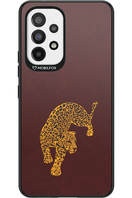 Burgundy Leopard - Samsung Galaxy A53