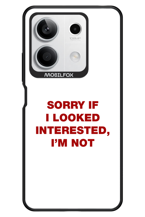 I'm not - Xiaomi Redmi Note 13 5G