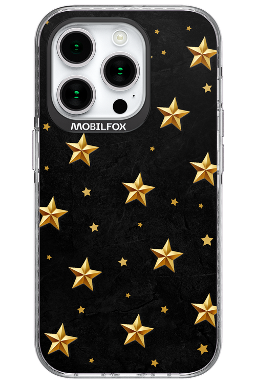 Golden Stars - Apple iPhone 15 Pro