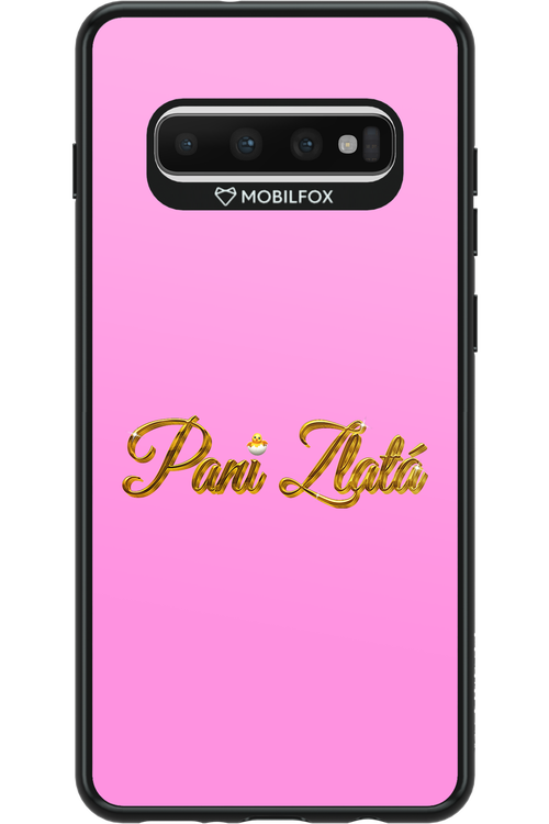 Pani Zlatá - Samsung Galaxy S10+