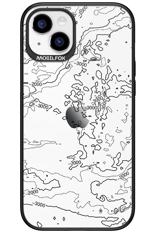 Contour Map - Apple iPhone 15 Plus