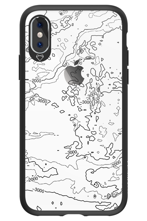 Contour Map - Apple iPhone X