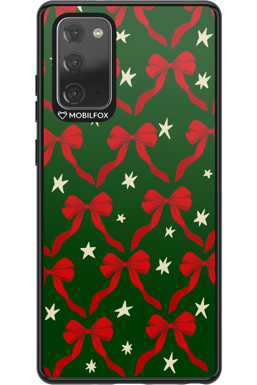 Bow & Stars (Green) - Samsung Galaxy Note 20