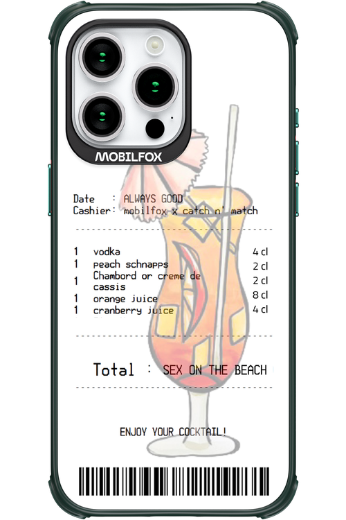 sex on the beach cocktail - Apple iPhone 15 Pro Max