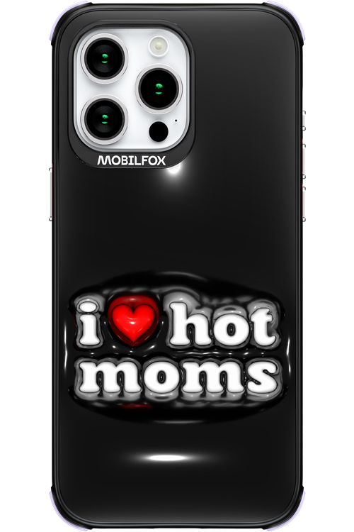 I love hot moms puffer - Apple iPhone 15 Pro Max