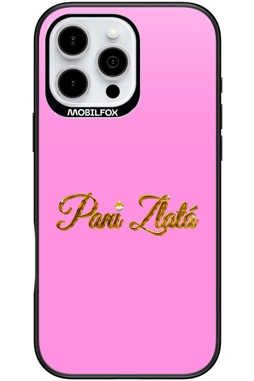 Pani Zlatá - Apple iPhone 16 Pro Max