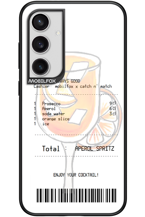 aperol spritz cocktail - Samsung Galaxy S24+