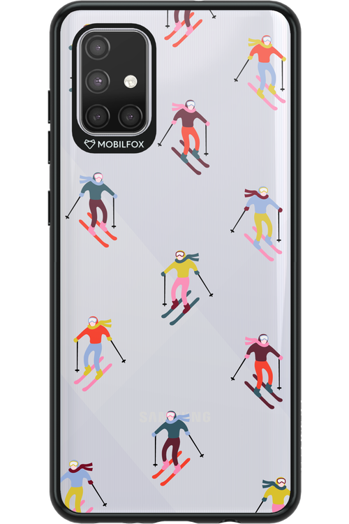 Snow Motion (Transparent) - Samsung Galaxy A71