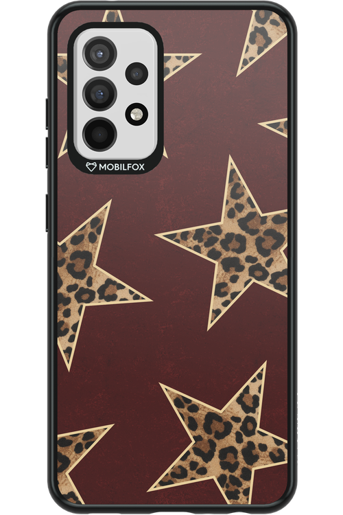 Wild Stars Burgundy - Samsung Galaxy A52 / A52 5G / A52s