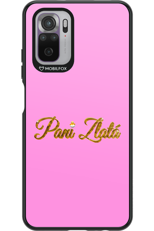 Pani Zlatá - Xiaomi Redmi Note 10