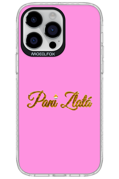 Pani Zlatá - Apple iPhone 14 Pro Max