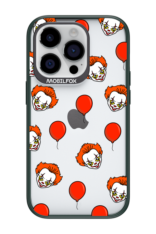 Mystery Clown (Transparent) - Apple iPhone 14 Pro