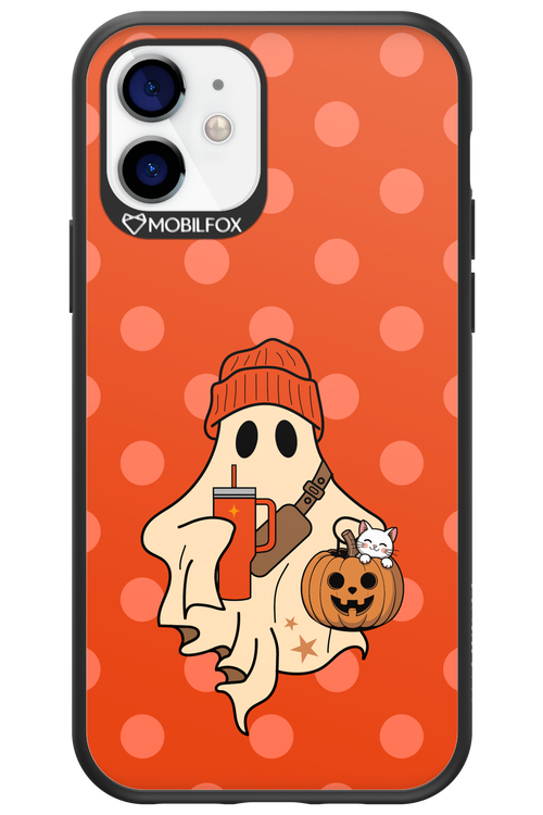 Ghost Girl (Orange) - Apple iPhone 12