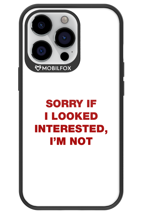 I'm not - Apple iPhone 13 Pro