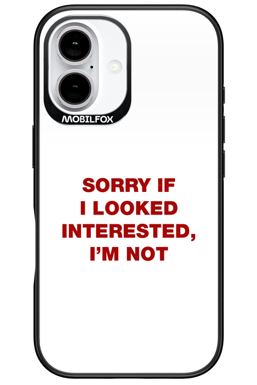 I'm not - Apple iPhone 16