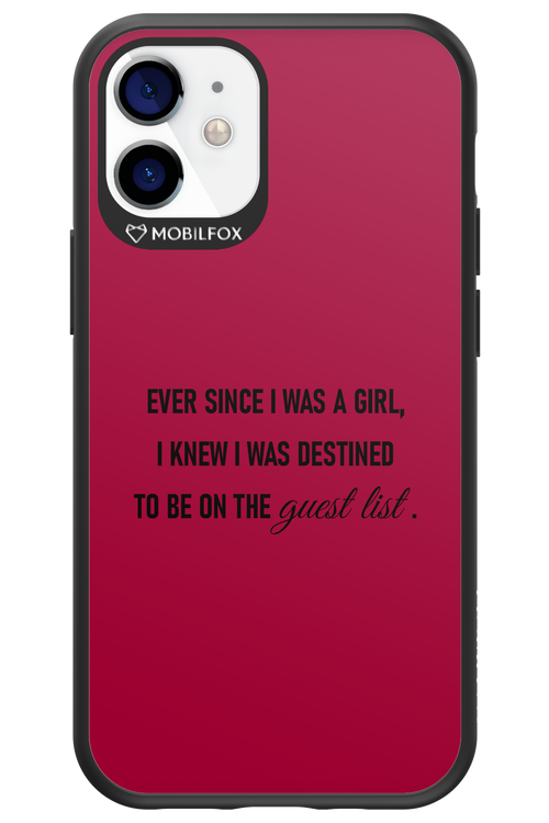 Guest List - Apple iPhone 12 Mini