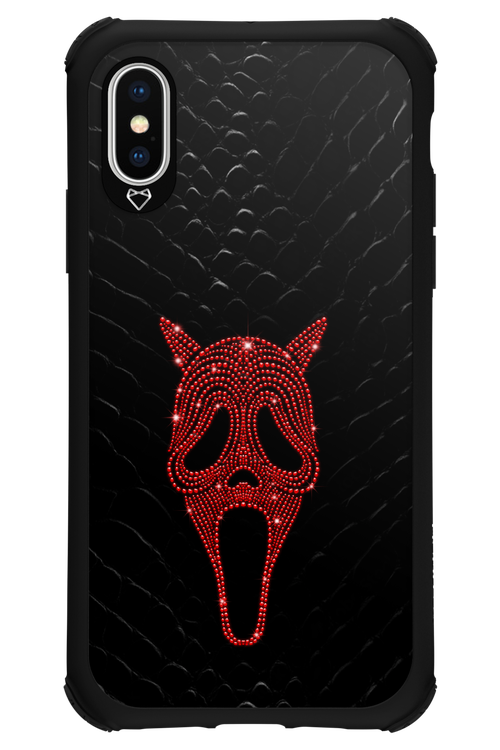 Devil Glitter Ghost - Apple iPhone X