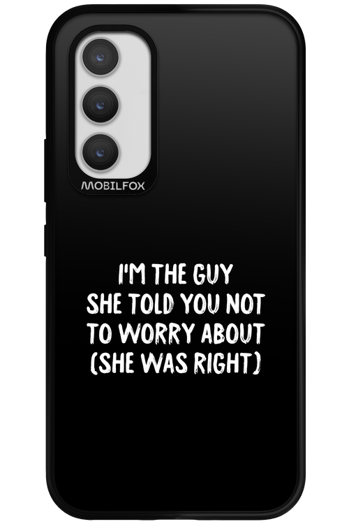She was right 2.0 - Samsung Galaxy A34