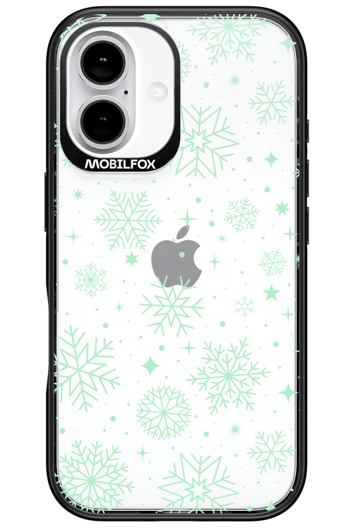 Tiffany's Snowflakes - Apple iPhone 16