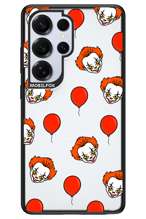 Mystery Clown (Transparent) - Samsung S25 Ultra
