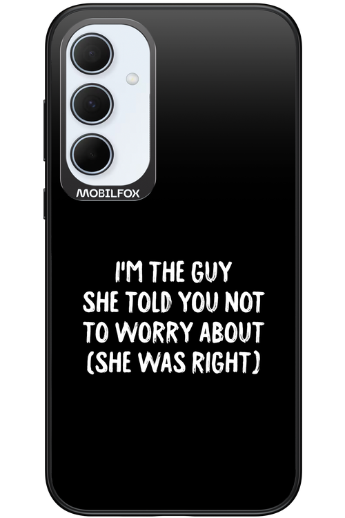 She was right 2.0 - Samsung Galaxy A35